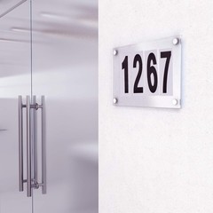 Versatile 240 Pcs Waterproof Number Stickers – Ideal for Indoor & Outdoor Use