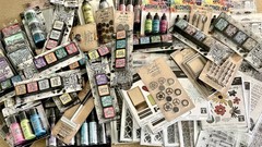 Tim Holtz Ranger Distress Ink/Oxide/Paint Lot Alcohol Inks Stamps