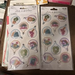 Set Of Stickers For Crafting Cardmaking Scrapbooking. All New Items In Package.