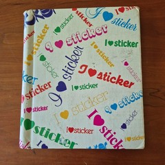 Vintage 1980s Sticker Album Book Puffy Scratch N Sniff Cabbage Patch Rainbow