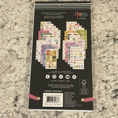 NEW Happy Planner Sticker Book – Brilliant Blooms 606 Pieces 🌹🌺🌷🌸🌼🌻🪻🌿
