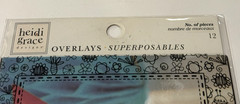 Heidi Grace Designs Overlays Transparency 60979 HGSW Sweet Whimsy Acid Free NEW