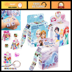 600 Pcs Kids Stickers – 3 Pack, 30 Designs, 1.5″ Self-Adhesive Cartoon Labels