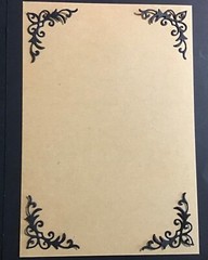 Page Corners Photo Corners Fancy Flourish Filagree Corner Die Cuts 12 pcs 1-3/8”