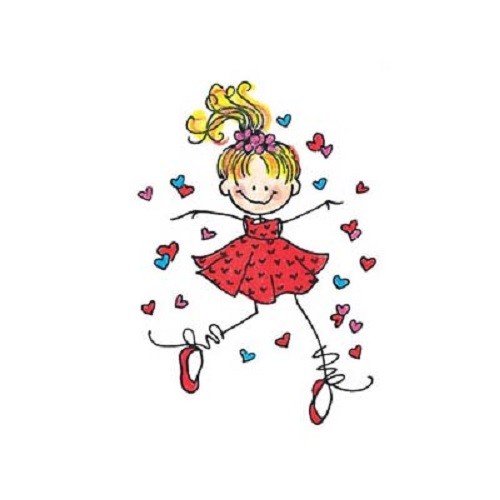 PENNY BLACK RUBBER STAMPS WHOLE LOTA LOVIN’ NEW wood STAMP