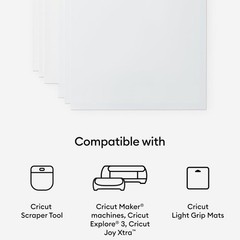 Waterproof Sticker Paper 6 White Sheets, 8.5×11, Printable Stickers for Inkje…