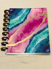 Happy Planner Lot of 5 Journals and Notebooks – Florals, Wellness, Coloring