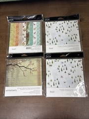 16 Scrapbook Paper Pad Stack Lot Card Making Junk Journal Craft Multiple Sizes