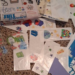 Multicolor Paper Plastic Embellishments School Sports Basketball Lot