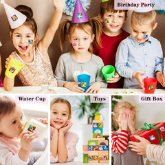 2 Pack Princess Stickers, 20 Designs, 400 Self Adhesive Roll Stickers