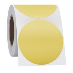 2 inch Matte Gold Labels Round Color Coding Dots Embossing Stickers Adhesive …