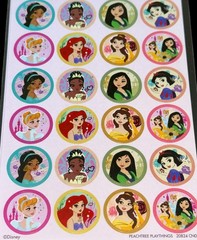 DISNEY PRINCESS✨24✨ STICKERS✨CINDERELLA✨SNOW WHITE✨ARIEL✨etc✨6”x 4”✨💖✨💫