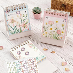 2000 Floral Hole Reinforcement Stickers, 0.5 X 0.25 Inch | 20 Sheets of Colorful