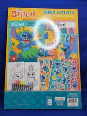 New Stitch Super Activity Color Sticker & Design NEW SEALED