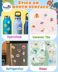Reusable Sticker Book for Toddlers, 3 Sets Stickers for Kids, Toddler Sticker Bo