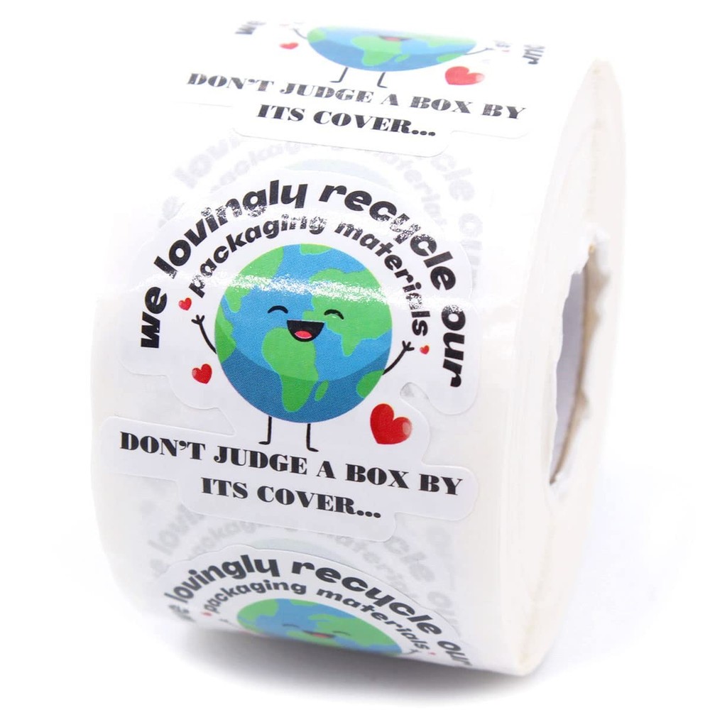 500 Pcs Cute Small Business Stickers Our Packaging Materials Are Lovingly Reused