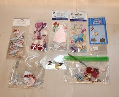 Lot of Girly Things Stickers and Embellishments
