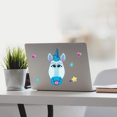 Make Your Own Unicorn Face Stickers – Fun 36 PCS Set for Creative Play