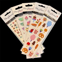 YOU CHOOSE Mrs. Grossman Food Limited Edition Sticker Packs 2 Sheets Each