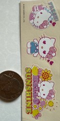 KINDNESS COUNTS HELLO KITTY Stickers(22pcs)Sanrio•Gardening •Sunshine•Flowers.