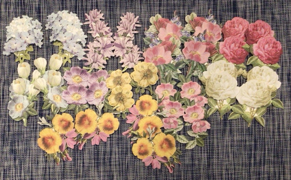 Anna Griffin Celebrations Floral Stickers set of 40 NEW