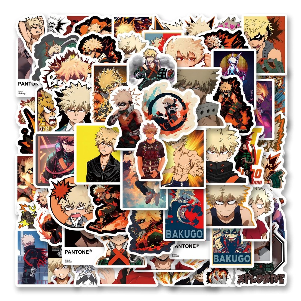 60pcs Classic Japanese Anime Sticker, Cute Cartoon Vinyl Waterproof Stickers …