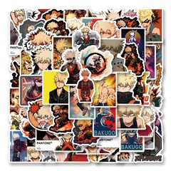 60pcs Classic Japanese Anime Sticker, Cute Cartoon Vinyl Waterproof Stickers …