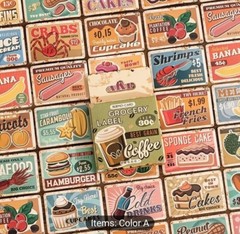 5 PACKS 175+ Pc Bundle Junk Journal Ephemera Stickers Scrapbook Card Tag Making