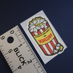 Vtg Scratch & Sniff Sticker Mod Mello Smello- Buttered Popcorn Scented Smelly