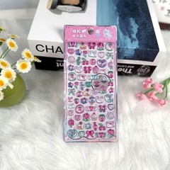 3D Puffier Sticker Sheets Adorable Small Sticker for Kid and Adult Tiny Sticker