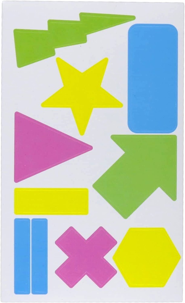 ELMER’S Board Mate Repositionable Assorted Sticker Shapes – 210 pcs