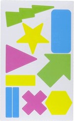 ELMER’S Board Mate Repositionable Assorted Sticker Shapes – 210 pcs