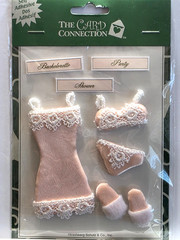 THE CARD CONNECTION Self-Adhesive Embellishments – BACHELORETTE PARTY – 8 pcs