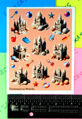 Sand Castles Sticker Sheet
