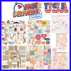 300+ Inspirational Christian Stickers, Waterproof Bible Verse Jesus Stickers …