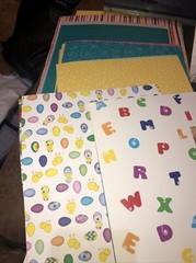 Creative Memories File Mate filled with Assorted Sheets And Templates