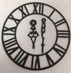Tim Holtz Die Cuts * Timekeeper * Eight Sets * Black Cardstock * Vintage Clock
