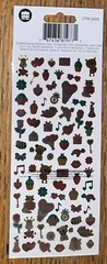 Paper House Life Organized VALENTINES 168 MICRO FOIL Love U Heart Flower Animals