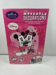 HALLMARK DISNEY MICKEY & MINNIE MOUSE MOVEABLE DECORATIONS VALENTINE’S DAY