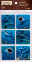 Recollections SHARKS & DOLPHINS sticker set~BNIP~Nice! Quick Ship!