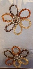5 Packs Sticko Beadables Beaded Flower Embellishment 4 Crafts, Scrapbooks #4