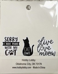 Cat Lover Gift Kittens HUGE NEW LOT Stickers Keychain Patches Notebook Charms