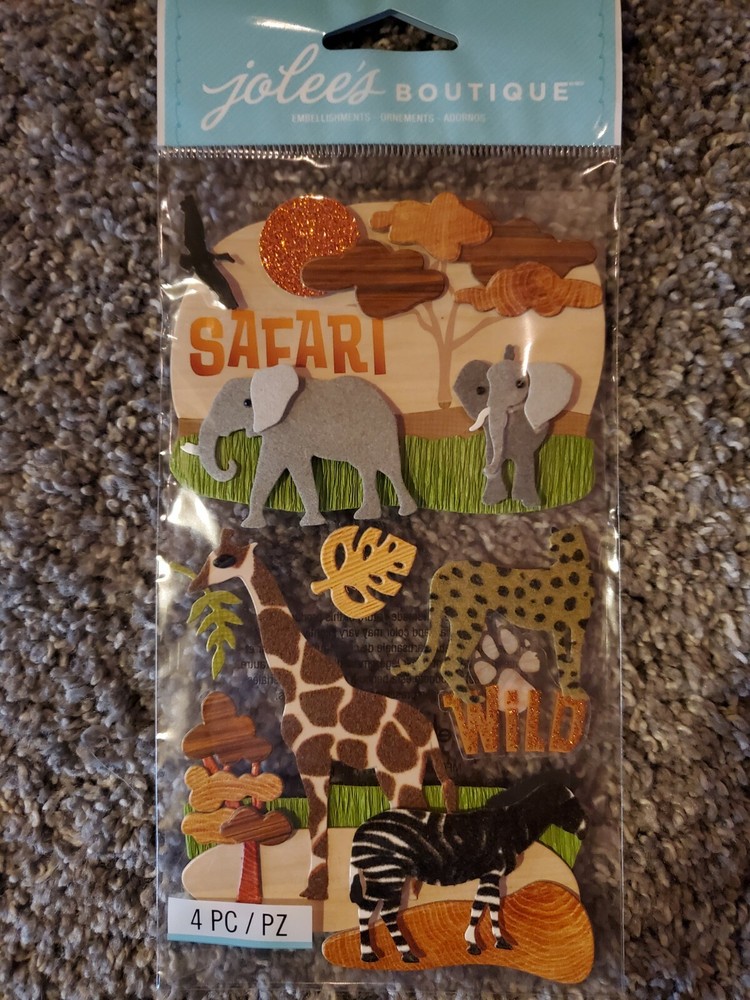 Jolee’s Boutique Safari Embellishments