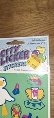 Vintage Stickers CTP city Slicker Dress A Duck 1 Pkg,code20-1