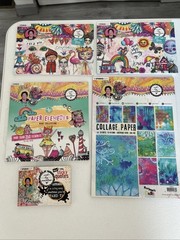 Art by Marlene Studio Light paper Elements Collage Paper Quotes Die Cuts