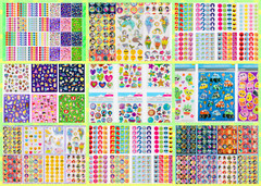 Fun 869+ STICKER Lot GIRLY Planner Themes & American HALLMARK Kid Girls Teens