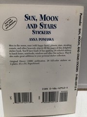 Vintage Sun Stars And Moon Stickers By Anna Pomaska