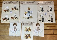 Vintage 1970s Holly Hobby Decals LOT of 4 New Sealed American Greetings