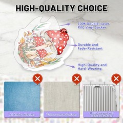 600 PCS Waterproof Valentine’s Day Stickers for Water Bottles Skateboards