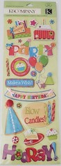 *YOU CHOOSE* Jolee’s/Others HAPPY BIRTHDAY Party Dimensional/Non-Dimen. Stickers